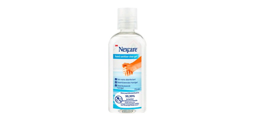 Gel hydroalcoolique désinfectant Nexcare 3M - Flacon 75 ml