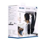 Auriculares circumaurales con micrófono HS-200 TnB jack 3,5mm color negro