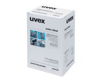 Toallitas limpiadoras para gafas Uvex - Caja de 100