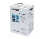 Lingettes nettoyantes pour lunettes Uvex - Boîte de 100