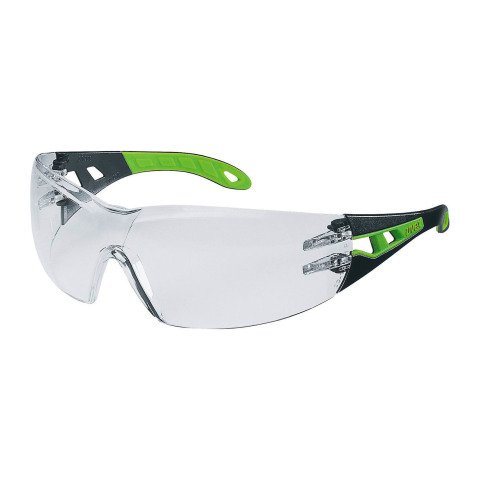 Gafas de protección Uvex Pheosv negro/verde
