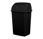 Poubelle Clap Green, Rossignol, 50 L, noir