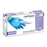 Guanti monouso Reflexx® R77 in nitrile azzurro, 100 unità