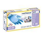 Guanti monouso Reflexx® 77 in nitrile azzurro, 100 unità