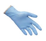 Guanti monouso Reflexx® N69 in nitrile azzurro, 100 unità