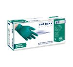 Guanti monouso Reflexx® 68 in nitrile verde, 100 unità