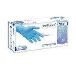 Guanti monouso Reflexx® N69 in nitrile azzurro, 100 unità