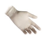 Guanti monouso Reflexx® 46 in lattice bianco senza polvere, 100 unità