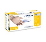 Guanti monouso Reflexx® 46 in lattice bianco senza polvere, 100 unità