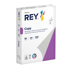 Papier A4 blanc 80 g Rey Copy - Ramette de 500 feuilles