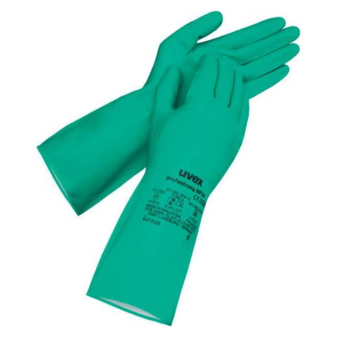 Guantes de protección química Uvex Profastrong NF33 - talla 10