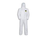 Mono desechable polietileno no tejido - blanco
