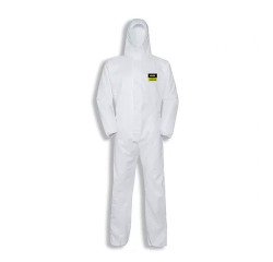 Mono desechable polietileno no tejido - blanco