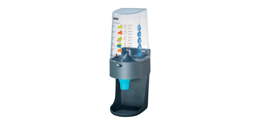 Dispensador de tapones para los oídos Uvex One2click