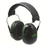 Auriculares plegables Uvex K10 con reducción de ruido - 30 dB.