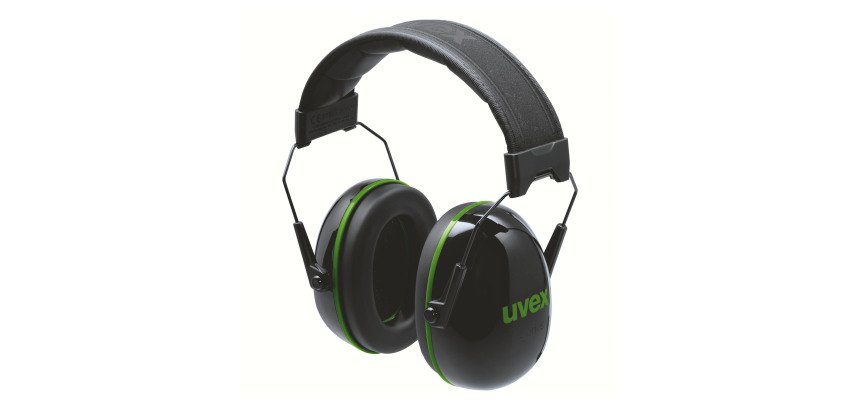 Casque antibruit pliable Uvex K10 - 30 dB
