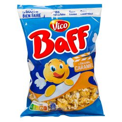 Popcorn met karamel Baff Vico - zakje van 100 g