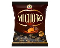 Snoepjes karamel zwarte chocolade MICHOKO - zakje van 100 g