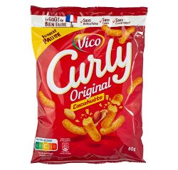 Maïs staafjes Curly Vico  - Zak van 60gr