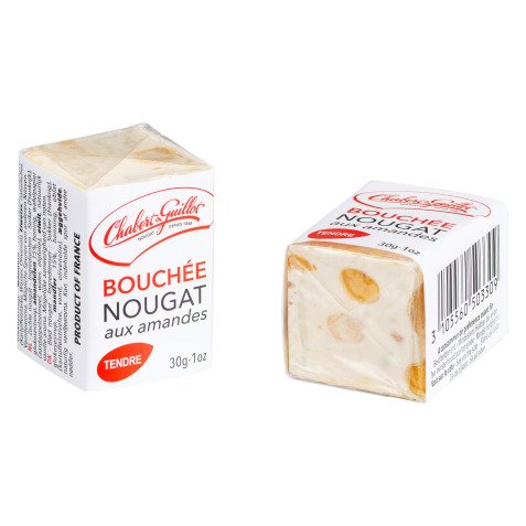 Nougats tendres de Montélimar aux amandes 30 g Chabert et Guillot - 24 bouchées