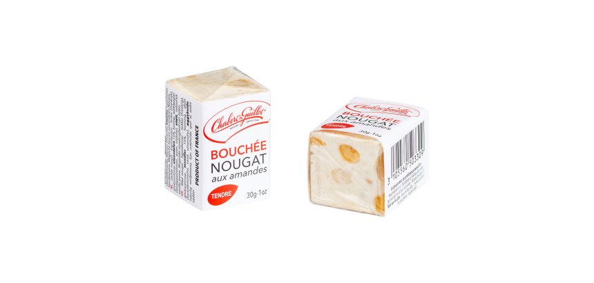Nougat tendre de Montélimar aux amandes Chabert et Guillot - 30 g