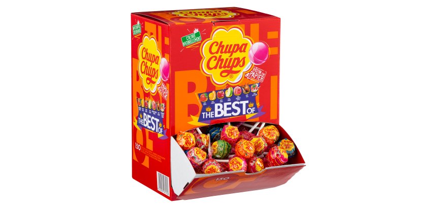 Sucettes Chupa chups - Boîte de 150