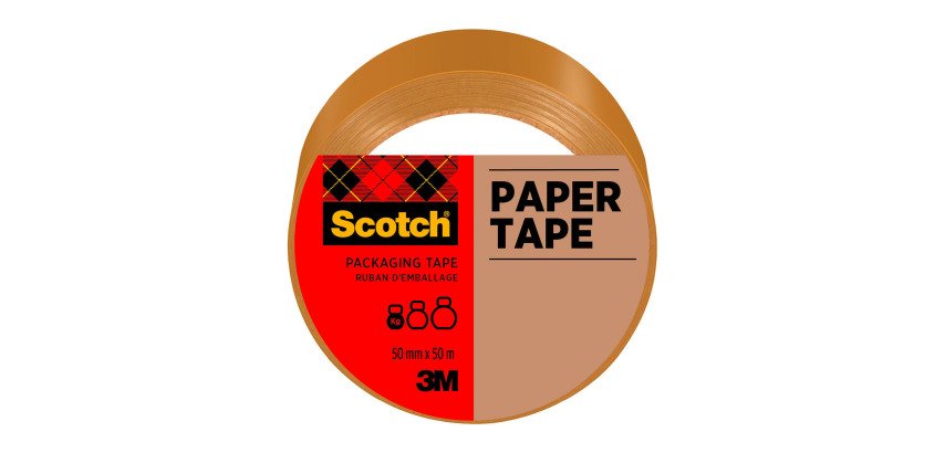 Kraftbraunes Verpackungsklebeband, 70 g/m², 3444 Scotch, 50 mm x 50 m