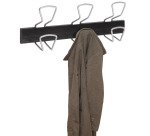 3 patères doubles métal Fil