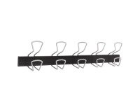 5 colgadores doble metal Fil