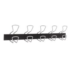 5 colgadores doble metal Fil