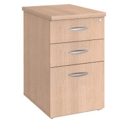 Drawer cabinet desk height depth 80 cm Excellens light grey