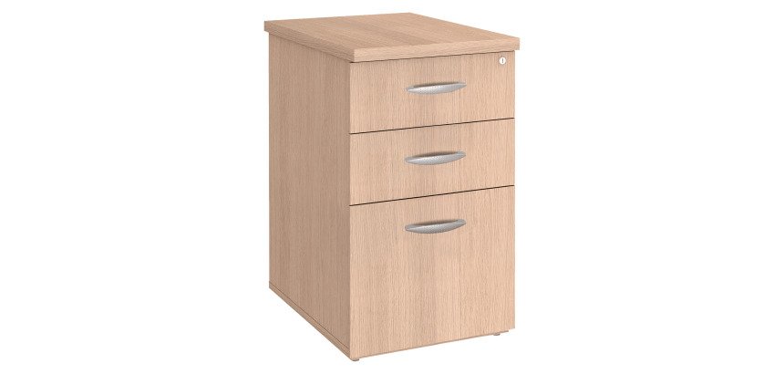 Caisson hauteur de bureau bois P 60 cm Essens