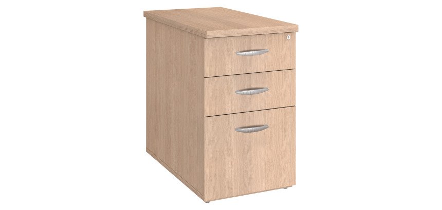 Caisson hauteur bureau bois P 80 cm Essens