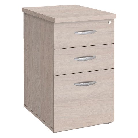 Cajonera altura Mesa Excellens fondo 60 cm roble gris