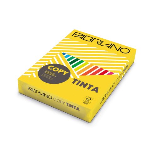 Papel de color A4 80 g Copy Tinta Fabriano Marrón- Paquete de 500 hojas
