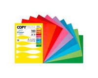 Papel de color A4 80 g Copy Tinta Fabriano Surtido Intenso- Paquete de 100 hojas