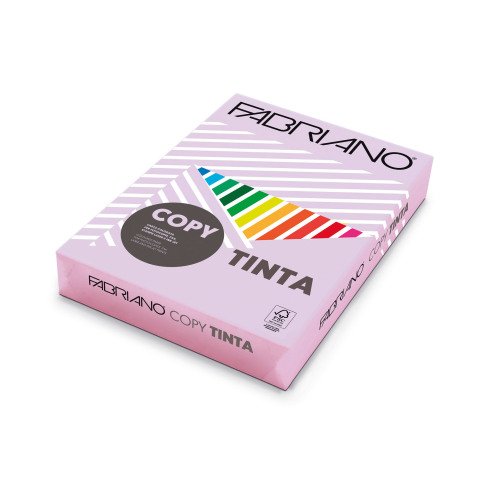 Papel de color A4 80 g Copy Tinta Fabriano Lavanda- Paquete de 500 hojas
