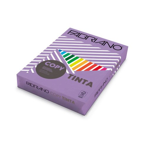 Papel de color A4 80 g Copy Tinta Fabriano Violeta- Paquete de 500 hojas