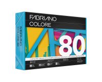 Papel de color A4 80 g Copy Tinta Fabriano Azul- Paquete de 500 hojas