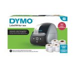 Pack Impresora de etiquetas Dymo LabelWriter 550 + 4 Rollos de etiquetas