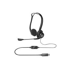 Micro-auriculares con cable Logitech PC Headset 960 biaurales USB-A