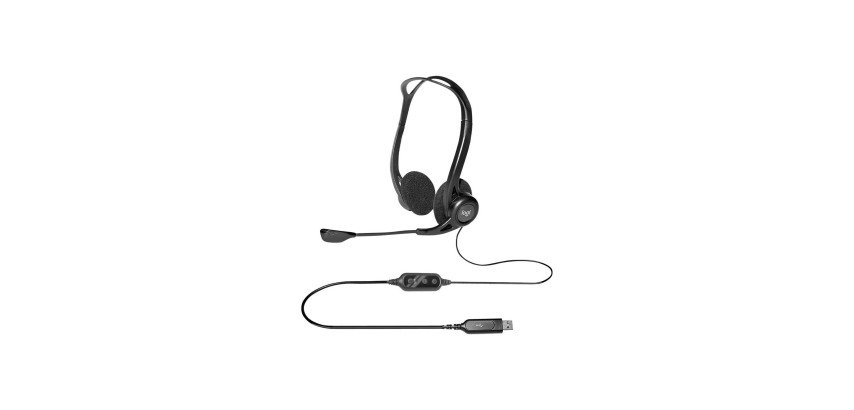 Koptelefoon met micro Logitech PC Headset 960 USB-A