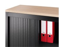 Encimera de madera para armarios metálicos An. 120 x Fon. 45 cm