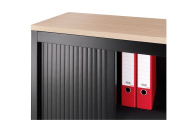 Encimera de madera para armarios metálicos An. 120 x Fon. 45 cm