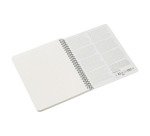 Cuaderno Espiral Ecoqua rayado A5 70 hojas Fabriano