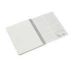 Cuaderno Espiral Ecoqua 5mm A5 70 hojas Fabriano