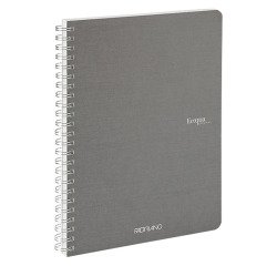 Cuaderno Espiral Ecoqua rayado A5 70 hojas Fabriano