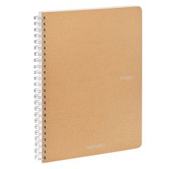 Cuaderno Espiral Ecoqua liso A5 70 hojas Fabriano Arena