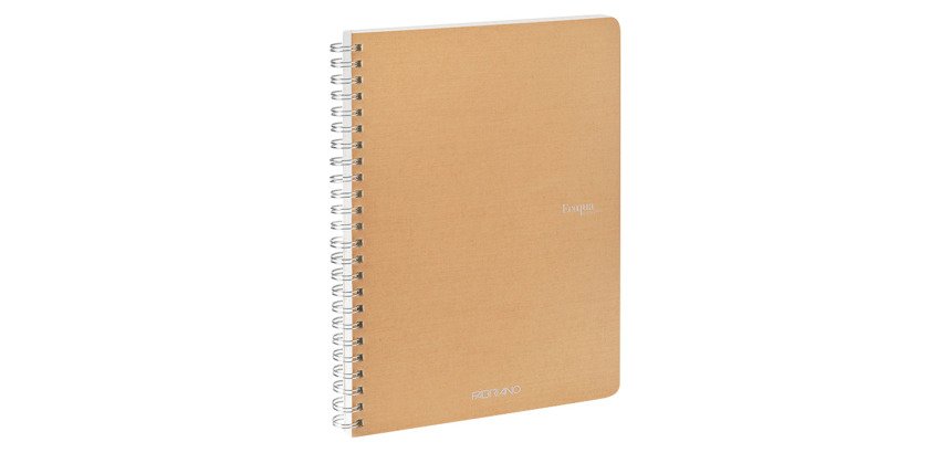 Cuaderno Espiral Ecoqua liso A5 70 hojas Fabriano