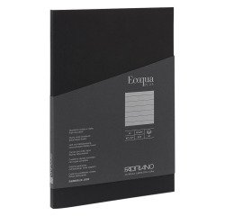 Cuaderno tapa flexible Ecoqua Plus rayado A4 90 hojas Fabriano